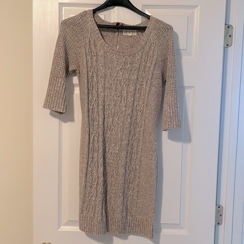 Fun casual sweater dress